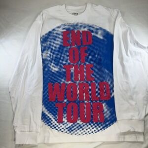 The Kid Laroi TKL  End of the World Long Sleeve Tour T Shirt  2022 Large NWOT
